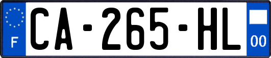 CA-265-HL