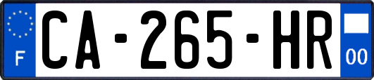 CA-265-HR