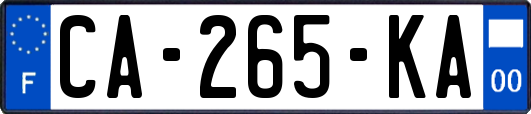 CA-265-KA