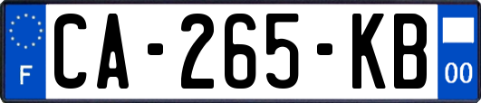 CA-265-KB