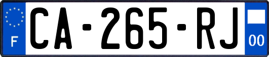 CA-265-RJ