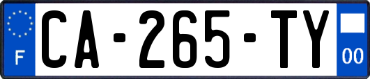 CA-265-TY