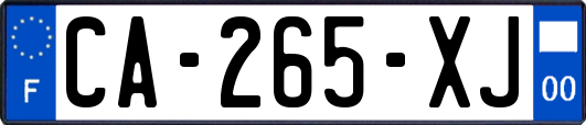 CA-265-XJ