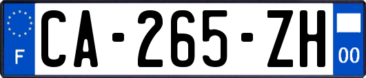 CA-265-ZH