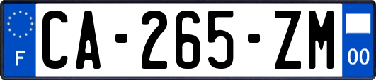 CA-265-ZM