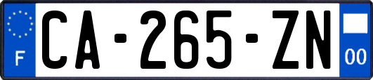 CA-265-ZN