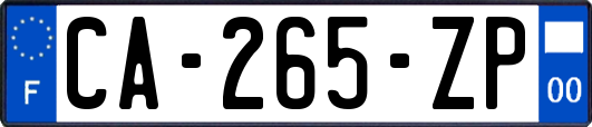 CA-265-ZP