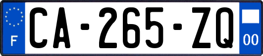 CA-265-ZQ