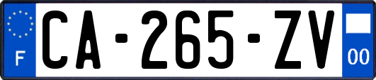 CA-265-ZV