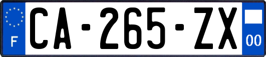 CA-265-ZX