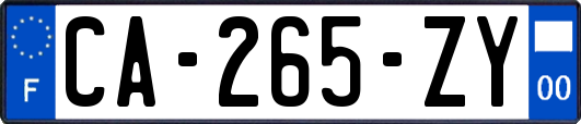 CA-265-ZY