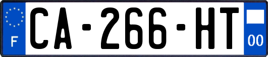 CA-266-HT