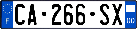 CA-266-SX