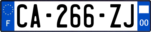 CA-266-ZJ