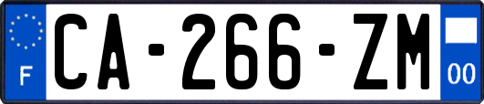 CA-266-ZM