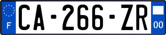 CA-266-ZR