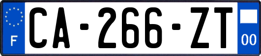 CA-266-ZT