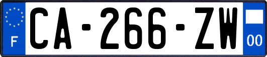 CA-266-ZW