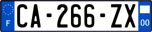 CA-266-ZX