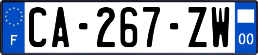 CA-267-ZW