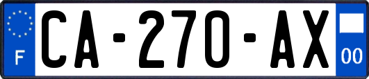 CA-270-AX