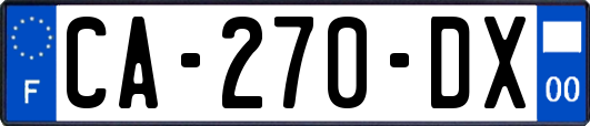 CA-270-DX