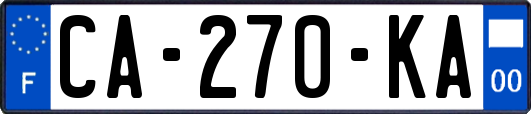 CA-270-KA
