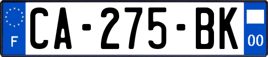 CA-275-BK