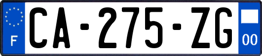 CA-275-ZG