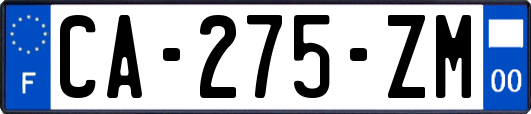 CA-275-ZM