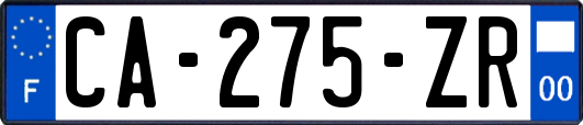 CA-275-ZR