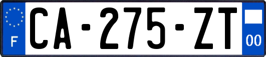 CA-275-ZT