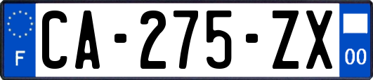 CA-275-ZX