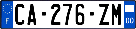 CA-276-ZM