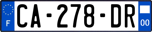 CA-278-DR