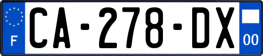 CA-278-DX