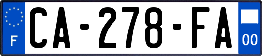 CA-278-FA