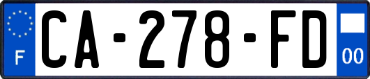 CA-278-FD