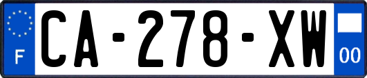 CA-278-XW