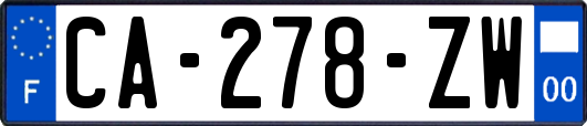 CA-278-ZW