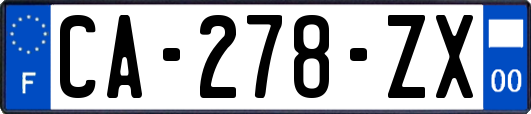 CA-278-ZX