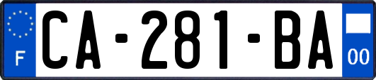 CA-281-BA