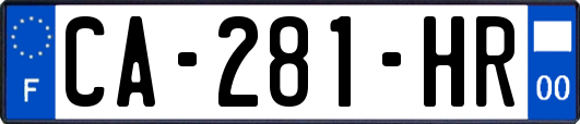 CA-281-HR