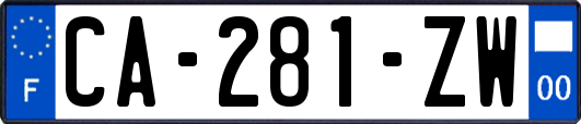 CA-281-ZW