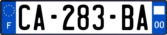 CA-283-BA