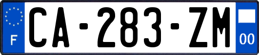 CA-283-ZM