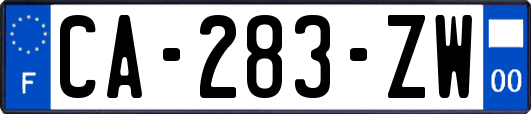 CA-283-ZW