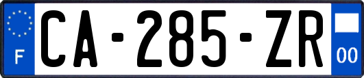 CA-285-ZR