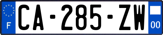 CA-285-ZW