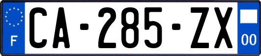 CA-285-ZX